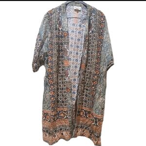 Kimono Duster Pants Set Women's Size:XXL BRAND NEW 2 PIECE Bohemian